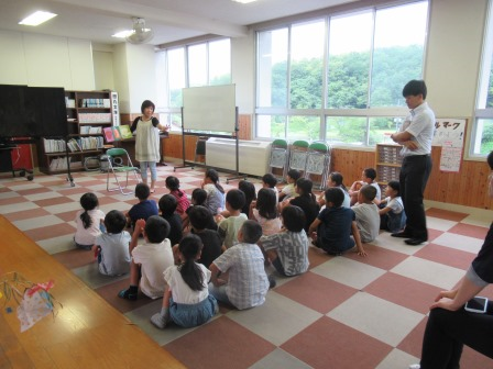読み語り朝会