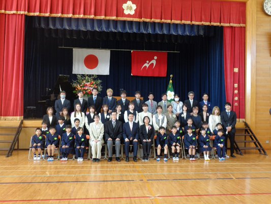入学式集合写真