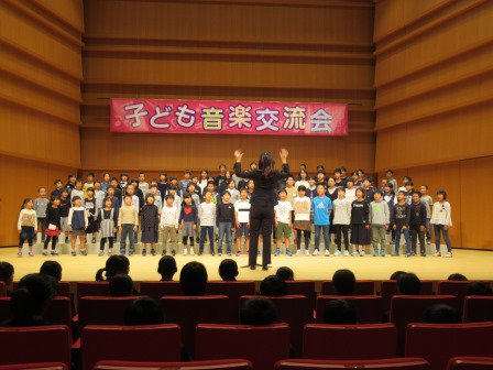 子ども音楽交流会の様子